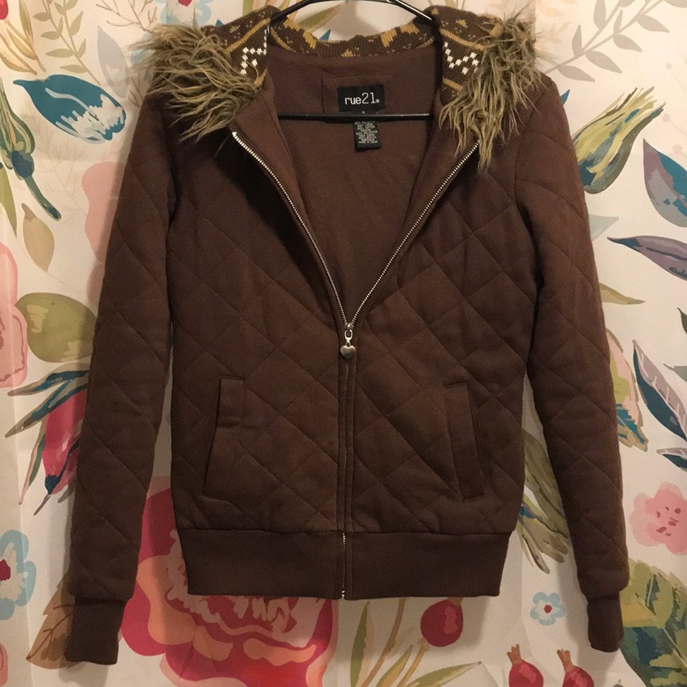 Brown Rue 21 Jacket!